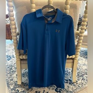 Under Armour Men's Bold Blue Polo Shirt